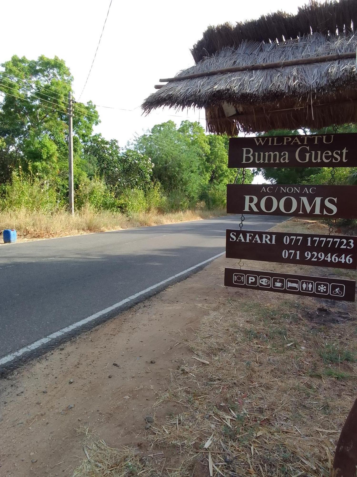Wilpattu Buma Homestay Pahala Maragahawewa Exteriér fotografie